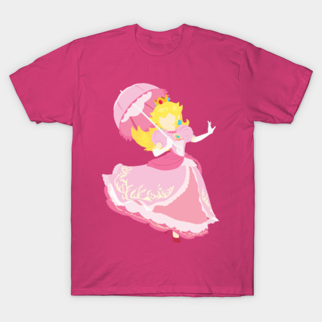 Minimalist Ultimate Princess Peach - Princess Peach - T-Shirt | TeePublic